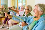 Социализации для пожилых жителей домов престарелых 